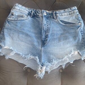 Zara denim shorts